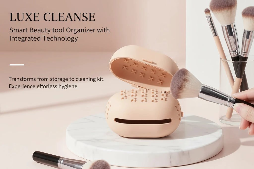Portable Silicone Makeup Sponge Holder