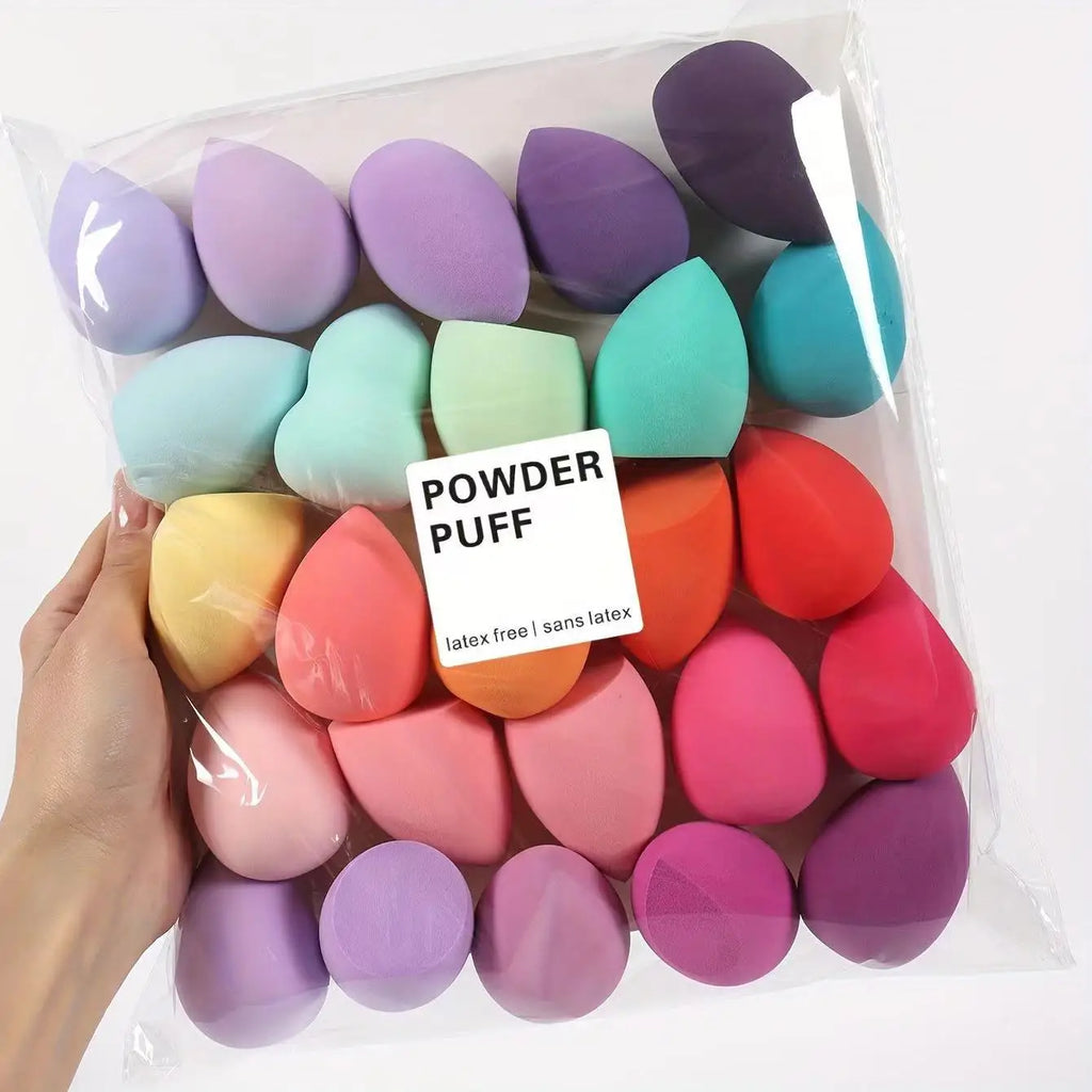 18-Piece Makeup Sponge Set – Dual Use