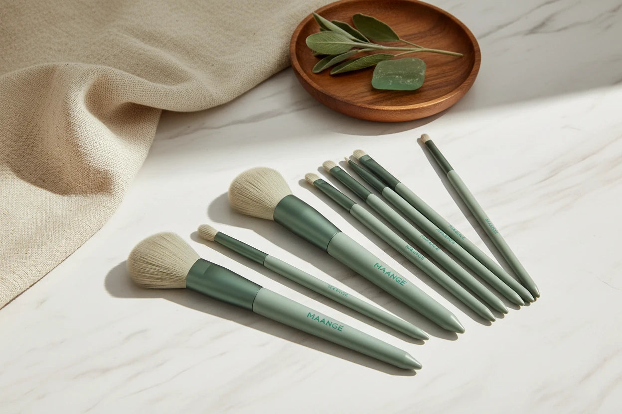 MAANGE 13-Piece Pro Brushes for Flawless Makeup